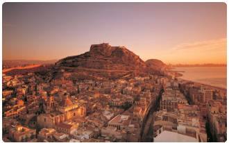 Alicante al tramonto